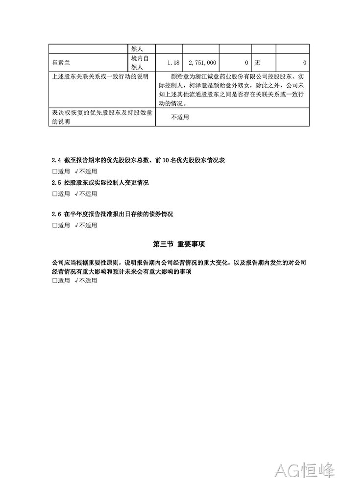 AG恒峰2022年半年度报·告摘要_页面_4